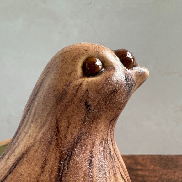 Mid Century Ceramic Bird Planter 8 Inch - Picture 6 of 10